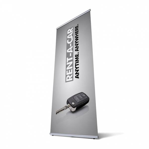 Banner Display mit Tasche, doppelseitig