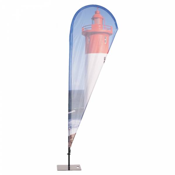 Beach Flag Alu Drop Print 84 x 183 cm - ECO