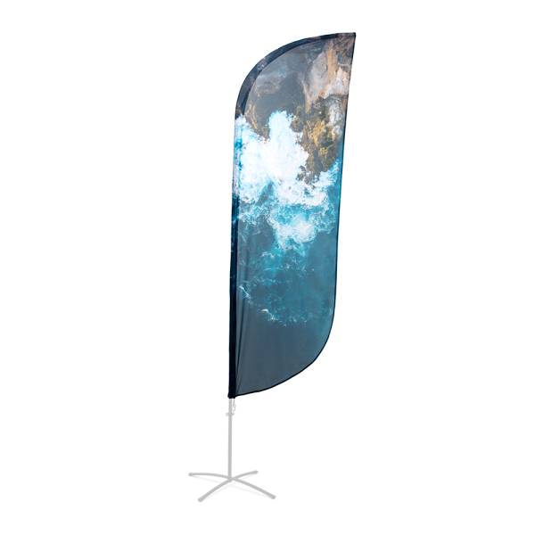 Beachflag Alu Paddel Print 86 x 439 cm einseitig