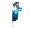 Beachflag Alu Paddel Print 86 x 337 cm Doppelseitig - 1