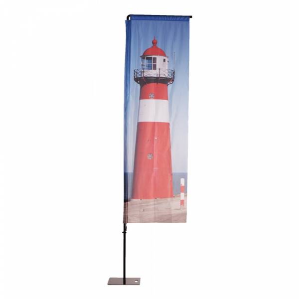 Beach Flag Alu Square Print 60 x 155 cm - ECO