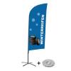 Beachflag Alu Wind Komplett-Set Winterreifen Französisch - 1