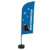 Beachflag Alu Wind Komplett-Set Winterreifen Französisch - 4