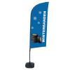 Beachflag Alu Wind Komplett-Set Winterreifen Niederländisch ECO - 5