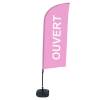 Beach Flag Alu Wind Set 310 With Water Tank Design Open - 2