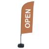 Beach Flag Alu Wind Set 310 With Water Tank Design Open - 17