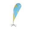 Beachflag Budget Wind Und TropfenSmall - 1