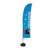 Beach Flag Budget Wind Komplettset Winterreifen Französisch - 3