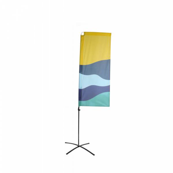 Beach Flag Budget Square Medium Print - ECO