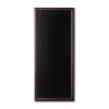 Kreidetafel Holz, flacher Rahmen, teak, 60x80 - 26