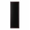 Kreidetafel Holz, flacher Rahmen, teak, 60x80 - 27