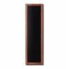 Kreidetafel Holz, flacher Rahmen, teak, 60x80 - 18