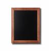 Kreidetafel Holz, flacher Rahmen, teak, 60x80 - 19