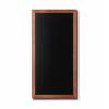 Kreidetafel Holz, flacher Rahmen, teak, 60x80 - 20