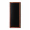 Kreidetafel Holz, flacher Rahmen, teak, 60x80 - 21