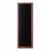 Kreidetafel Holz, flacher Rahmen, teak, 60x80 - 22