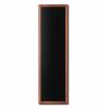 Kreidetafel Holz, flacher Rahmen, teak, 60x80 - 23