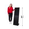 Digital Signage L-stand Nova 24", RAL9005JS - 16
