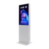 Smart Line Digitale Infostele Doppelseitig Mit 43" Samsung-Bildschirm Schwarz - 1