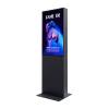 Smart Line Digitale Infostele Doppelseitig Mit 50" Samsung-Bildschirm Schwarz - 0