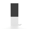 Smart Line Digitale Infostele Doppelseitig Mit 50" Samsung-Bildschirm Weiß - 10