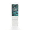 Smart Line Digitale Infostele Regal 6 x A4 Mit 43" Samsung-Bildschirm Weiß - 2