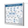 Outdoor Lockable Notice Board LED Topcard - 3