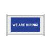 Fence Banner Standard Design Hiring - 0