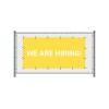 Fence Banner Standard Design Hiring - 3