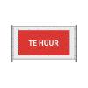 Zaun-Banner 300 x 140 cm Zu Vermieten Englisch Rot - 2