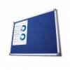 Pintafel Filz 90x120, blau - 1