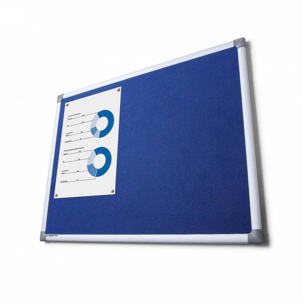 Pintafel Filz 90x120, blau