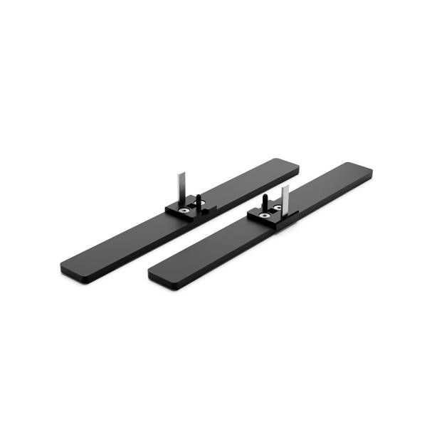 FlexFrame Doppel Fuß Einseitiger Rahmen Schwarz