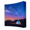 Pop-Up impress curved graphic frontside 3x3 LED - 0