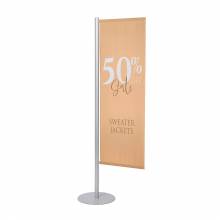Indoor Sail Sign Pole