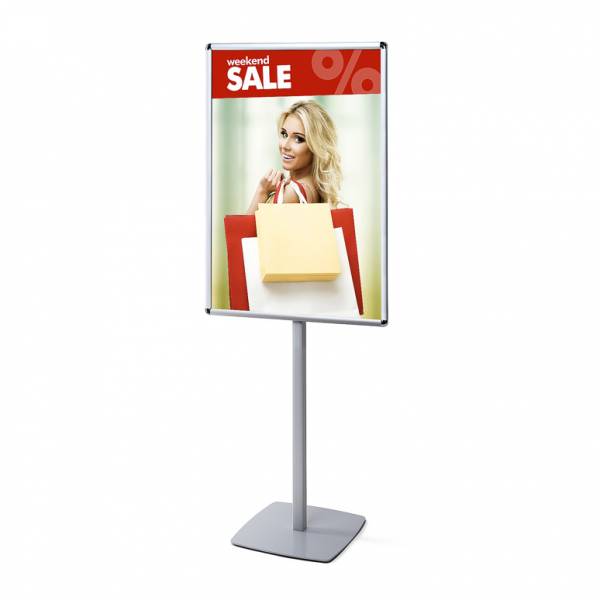 Info Pole Rechteckrohr 70x100 einseitig