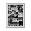 Design-Klapprahmen COMPASSO ® 70x100 Wetterfest, 37 mm - 1