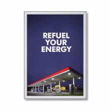 Design-Klapprahmen COMPASSO ® DIN A0, 37 mm Design-Klapprahmen COMPASSO ® DIN A0, 37 mm