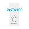 Premium Backlit PP Folie 200g - 3