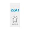 Premium Backlit PP Folie 200g - 4