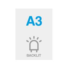 Premium Backlit PP Folie 200g/m2, Satin Oberfläche, A3 (297x420mm) Premium Backlit PP Folie 200g/m2, Satin Oberfläche, A3 (297x420mm)
