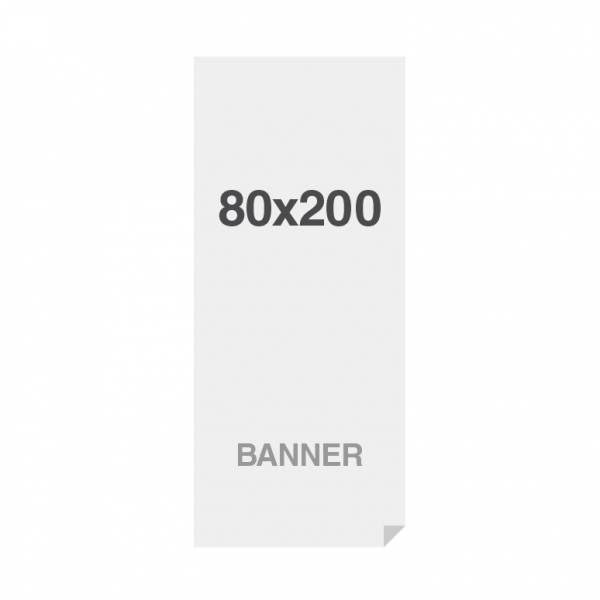 Premium Banner No-curl PP Folie 220g/m2, matte Oberfläche, 800x2000mm