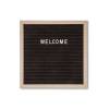 Letterboard Schwarz 60 x 80 cm - 6