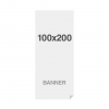 Banner Symbio 510g/m2, 600x1700mm, mit Ösen - 1