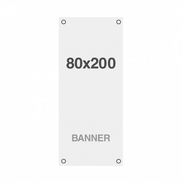 Banner Symbio 510g/m2, 800x2000mm, mit Ösen