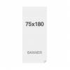 Premium Banner No-curl PP Folie 220g/m2, matte Oberfläche, 850x2000mm - 19