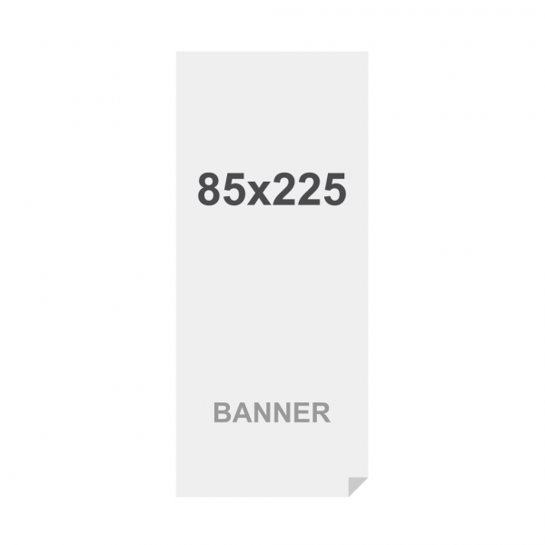 Premium Banner No-curl PP Folie 220g/m2, matte Oberfläche, 850 x 2250 mm