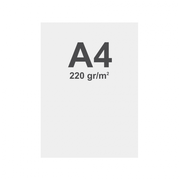 Latex No curl media A4 matt, 220 g m2