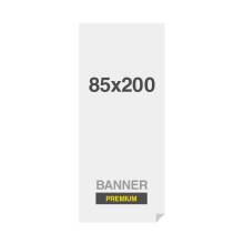 Latex Opaque, silver back 265g/m2, 850 x 2000 mm