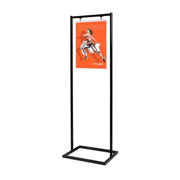 Poster Display Dekor Sway A2 Schwarz
